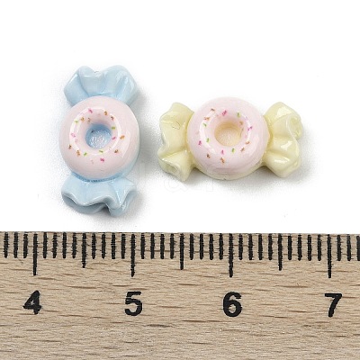 Opaque Resin Cabochons RESI-K043-10E-1