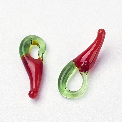Handmade Lampwork Pendants LAMP-S126-2-1