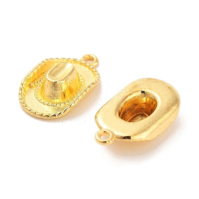 Tibetan Style Alloy Hat Pendants TIBEP-1023-G-FF-1