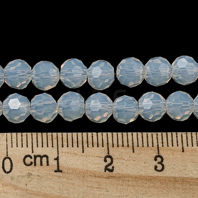 Imitation Jade Glass Beads Stands EGLA-A035-J6mm-D06-1