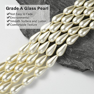 Grade A Glass Pearl Beads HY-AB426-EM107-1