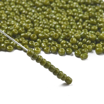 Baking Paint Glass Seed Beads SEED-S002-K9-1