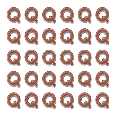 Opaque Acrylic European Beads OACR-TAC0019-006Q-1