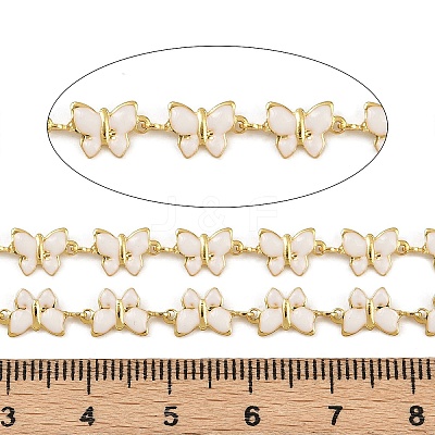 Brass Butterfly Link Chains CHC-A011-15G-02-1