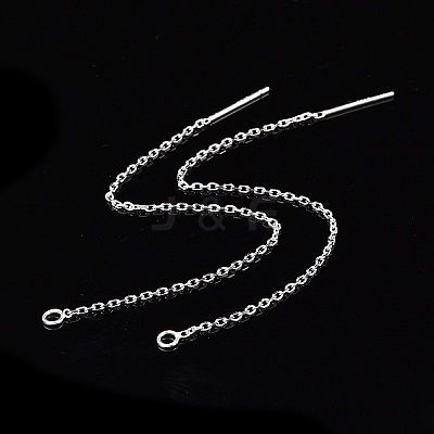 925 Sterling Silver Ear Stud Findings X-STER-I014-04S-1