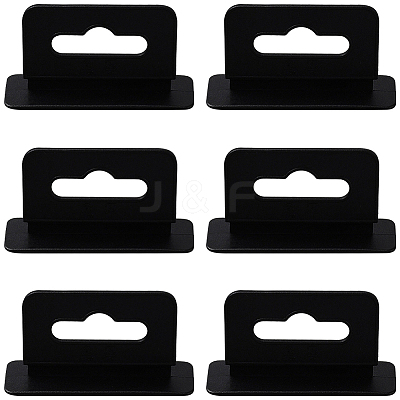 80Pcs Rectangle PP with PE Hanging Tabs KY-CP0001-35A-1