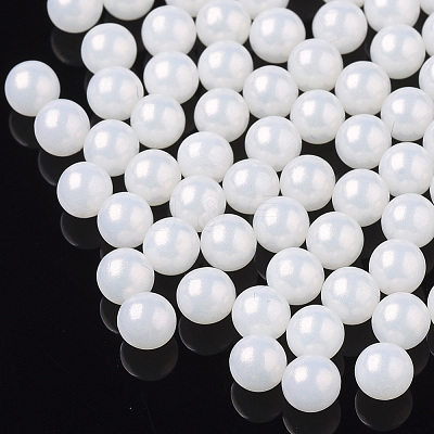 ABS Plastic Imitation Pearl Beads SACR-N005-C-02-1