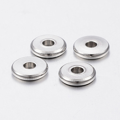 Tarnish Resistant 304 Stainless Steel Beads STAS-H426-01-6MM-1
