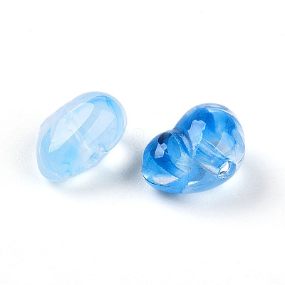 Transparent Acrylic Beads TACR-T028-42B-1