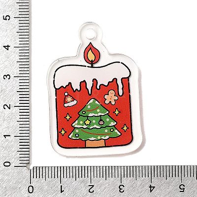 Printed Acrylic Pendants FIND-I057-04-1