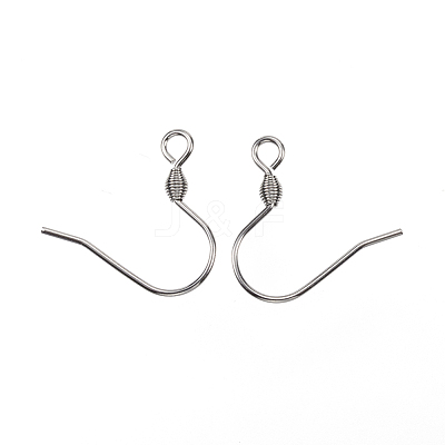 Tarnish Resistant 304 Stainless Steel Earring Hooks X-STAS-D448-038P-1