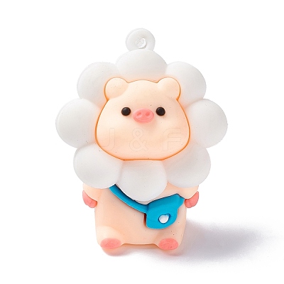 PVC Plastic Cartoon Pendants PVC-G003-02C-1