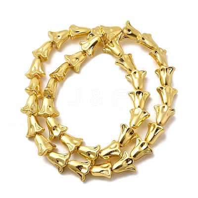 Electroplate Glass Beads Strands EGLA-F166-14G-1