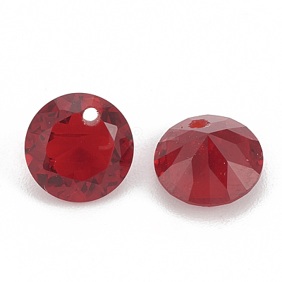 Cubic Zirconia Charms ZIRC-N033-A-04-1