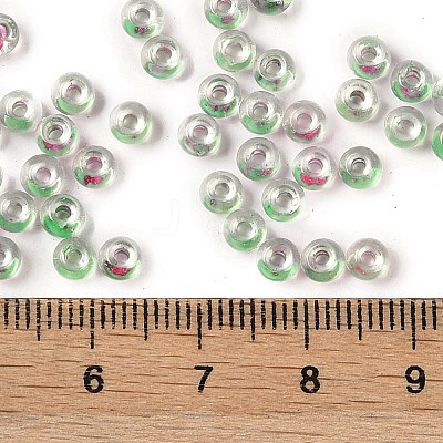 Transparent Inside Colours Glass Seed Beads X1-SEED-A032-04U-1