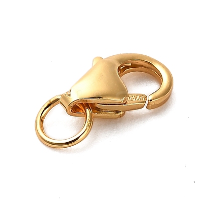 925 Sterling Silver Lobster Claw Clasps STER-U009-11G-1