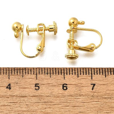 316 Stainless Steel Clip-on Earring Findings EJEW-R019-01G-1