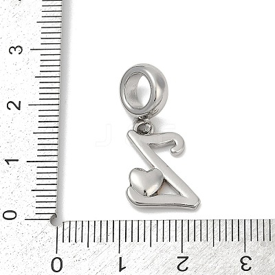 Brass European Dangle Charms LS-KK-Z097-01Z-GP-1