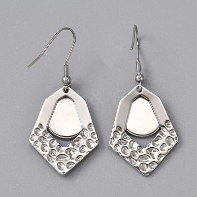304 Stainless Steel Earring Hooks STAS-TAC0012-05P-1