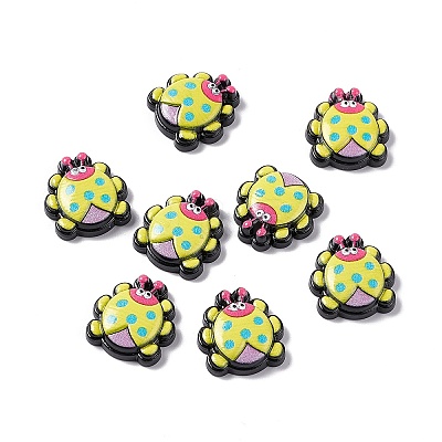 Opaque Resin Cabochons RESI-C027-01C-1