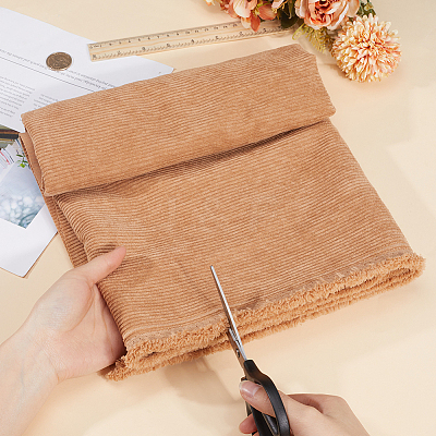 Brocade Polyester Fabric for DIY Crafts DIY-WH0021-30B-1