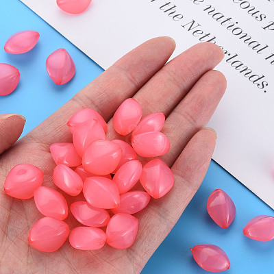 Imitation Jelly Acrylic Beads MACR-S373-93-E09-1