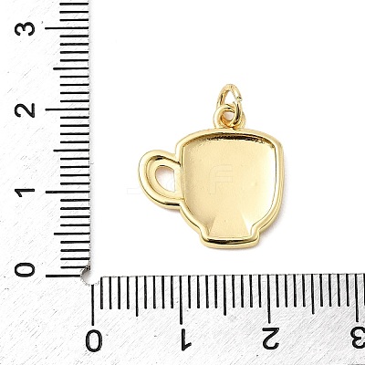 Brass Pendants KK-D105-07B-G-1