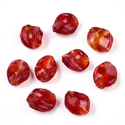 Transparent Handmade Lampwork Beads LAMP-T011-17-B01-1