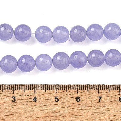 Dyed Natural White Jade Beads Strands GG-CBA9281-B01-8mm-1
