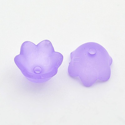 Transparent Acrylic Beads X-FACR-R017-01-1