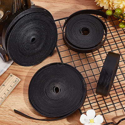 Flat Cowhide Leather Cord WL-GF0001-08C-01-1