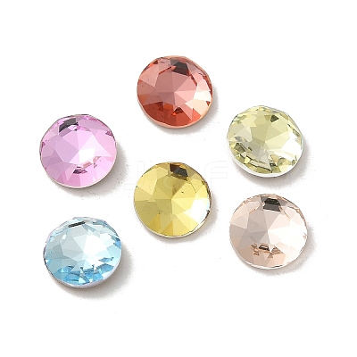 Glass Rhinestone Cabochons RGLA-P037-10B-D-1
