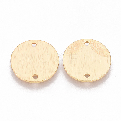Brass Links connectors X-KK-T025-18G-1