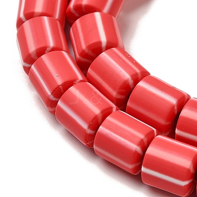 Polymer Clay Beads Strands CLAY-H006-01H-1
