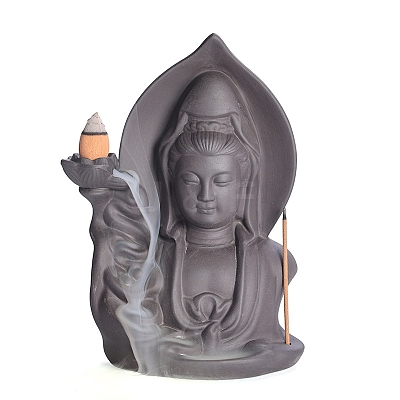 Ceramics Backflow Incense Burners PW-WG8C053-03-1