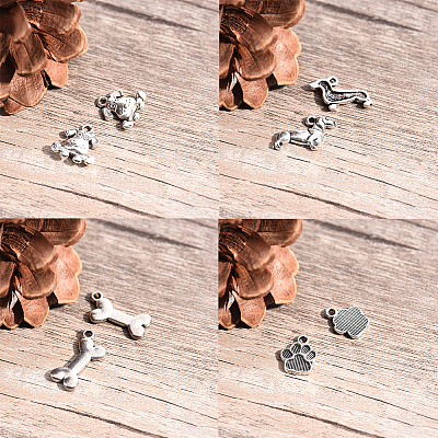 Tibetan Style Alloy Pendants TIBEP-SC0001-09-1