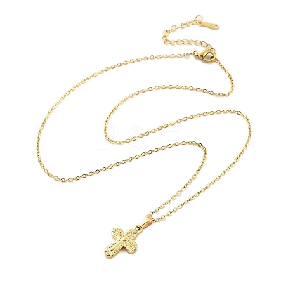 304 Stainless Steel Pendant Nacklaces For Women STAS-S124-01G-04-1