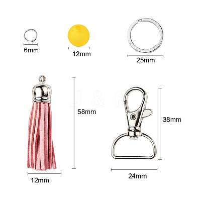DIY Keychain Making Kits DIY-YW0002-93P-1