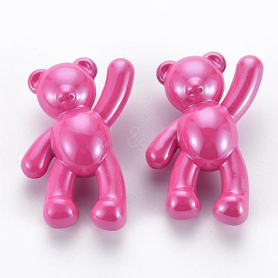 Opaque Acrylic Pendants PACR-ZX016-08-1
