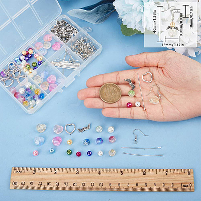 DIY Fairy Dangle Earring Making Kit DIY-SC0021-75-1