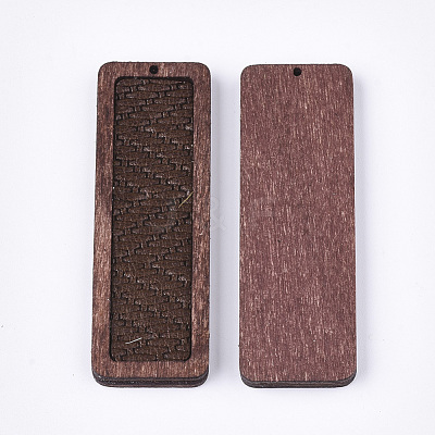 Eco-Friendly Cowhide Leather Big Pendants FIND-S301-30B-01-1