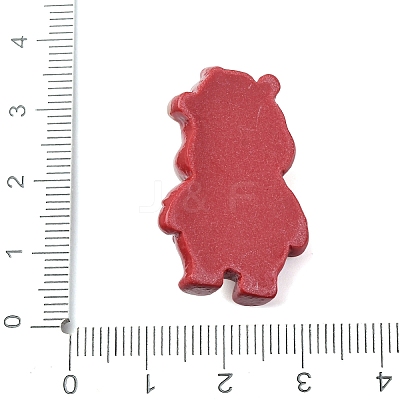 Animal Theme Opaque Resin Cabochons RESI-Z051-01C-1