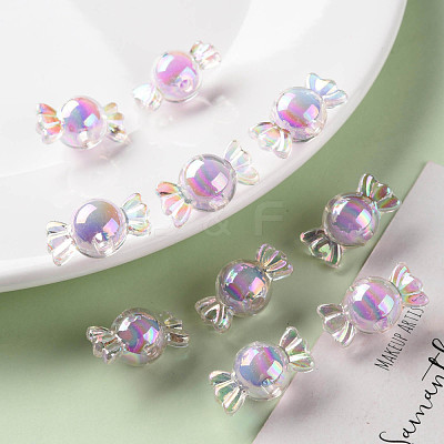 Transparent Acrylic Beads TACR-S152-13B-A03-1