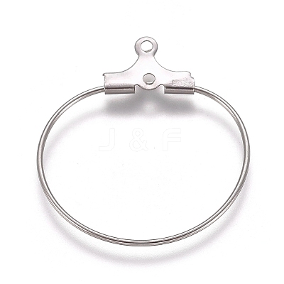 Tarnish Resistant 304 Stainless Steel Wire Pendants STAS-M274-020D-1
