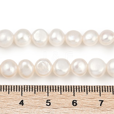Natural Cultured Freshwater Pearl Beads Strands PEAR-P064-20B-07A-01-1