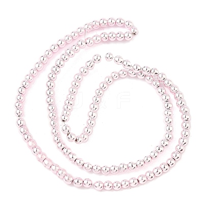Electroplated Synthetic Non-magnetic Hematite Beads Strands G-A263-J01-02-1