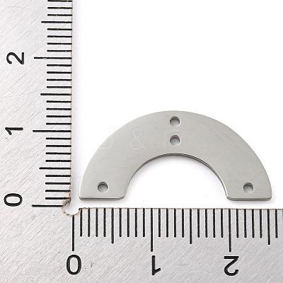 Non-Tarnish 304 Stainless Steel Chandelier Component Links STAS-B056-11P-05-1