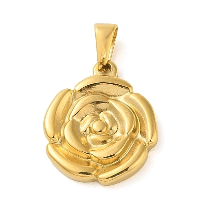 304 Stainless Steel Pendants STAS-R229-22G-1