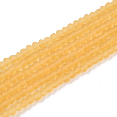 Transparent Glass Beads Strands EGLA-A044-T2mm-MD03-1