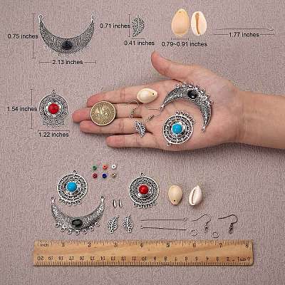 DIY Earring Making Kits DIY-SZ0008-20-1